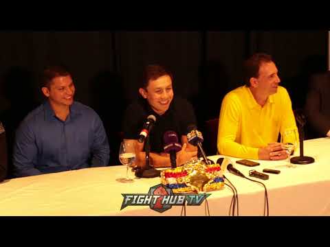 GENNADY GOLOVKIN "FOR CANELO'S EGO I GAVE HIM 55% AND I TOOK 45%"