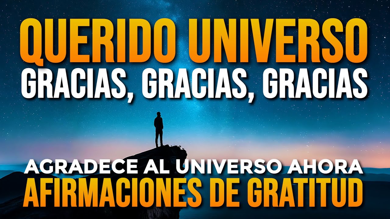 🌟 DEAR UNIVERSE THANK YOU, THANK YOU, THANK YOU 🙏💕 Affirmations of Gratitude to Thank the Universe