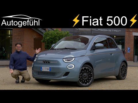 all-new Fiat 500 e FULL REVIEW The 2021 EV surprise! Convertible vs Hatch vs 3+1