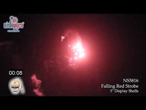NS5816 - 5" Falling Red Strobe