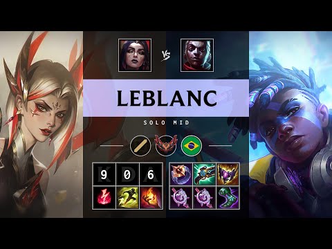 LeBlanc Mid vs Ekko - BR Grandmaster Patch 25.16