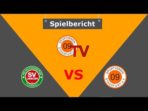 Spielbericht SV Union Heyrothsberge - SV 09 Stassfurt