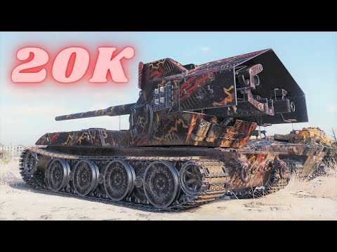 Waffenträger auf E 100 11.2K Damage 6 Frags & WT auf E 100  World of Tanks,WoT Replays tank battle