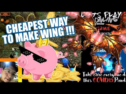 The Cheapest and Secret way of Successfully Creating your First Wing in MU Online at Playpark.