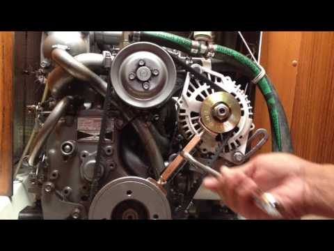 Marine Engine Belt Tensioner