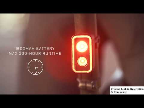 Magicshine SEEMEE 300 – Smart Bike Taillight, 300 Lumens, Brake Sensor, IPX6