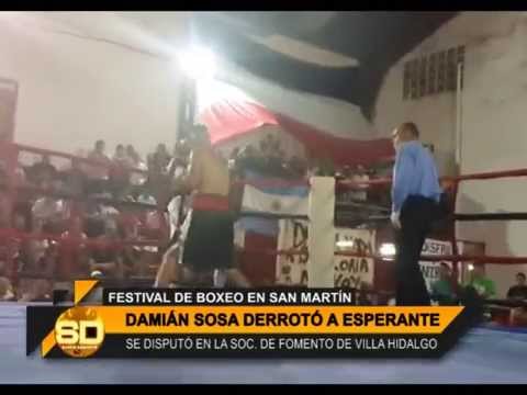 Festival de Boxeo en San Martín - 10/03/2014