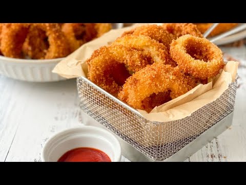 Crispy Fried Onion Rings Recipe