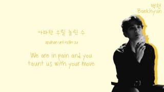 EXO (엑소) - Can&#39;t Bring Me Down Lyrics (Color-Coded Han/Rom/Eng) Ralph DlWalker