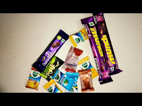 lot's of chocolates and candy Cadbury dairy milk and nastle munch and more chocolate