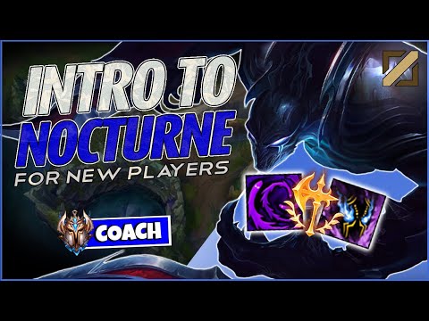 How to NOCTURNE.. Intro to one of the the best NOOB friendly champions [Challenger Coaching]