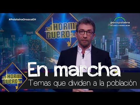 Pablo Motos sobre los dos temas que dividen a la población española - El Hormiguero 3.0