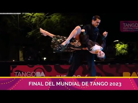 SUBCAMPEONES Mundiales de tango escenario 2023 - Lucas Guevara y Daniela Bravo