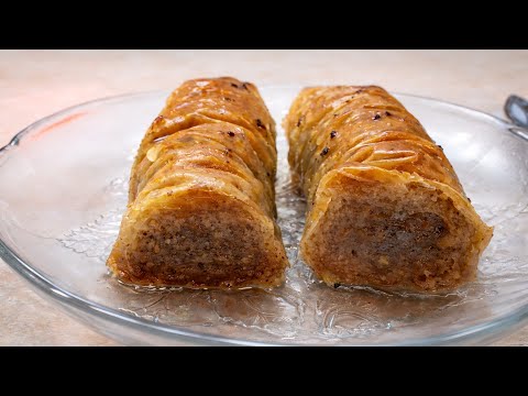 DIVIT BAKLAVA ROLOVANA  PRAVLJENJE POMOCU IGLE | Kuhaj i Peci
