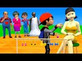 Scary Teacher 3D Vs Squid Game Long String Earring Nice Or Error Queen Squid Girl 5 Times Challenge