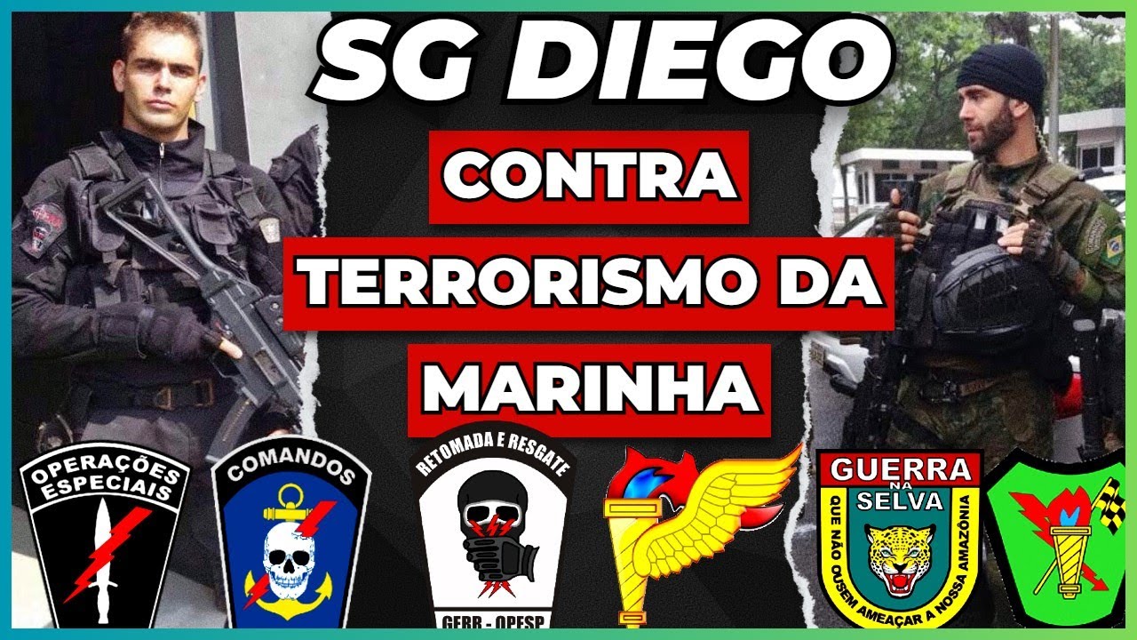 EP 55 - SG DIEGO COMANF (GERR-AÇÃO DE COMANDOS - RECON) PODCAST FUZILEIRO REAL 55