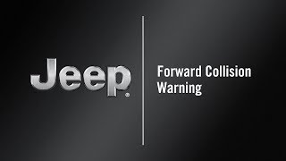 Forward Collision Warning | How To | 2020 Jeep Compass