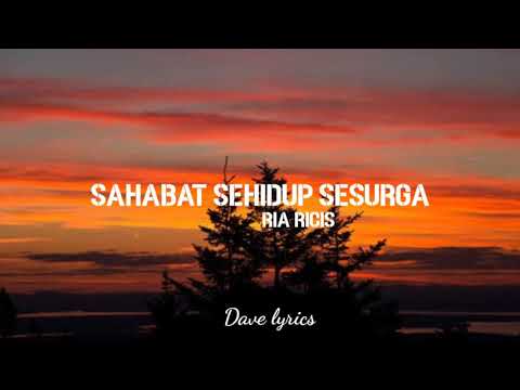 Ria ricis - Sahabat sehidup sesurga (Lirik/Lyrics)🎵