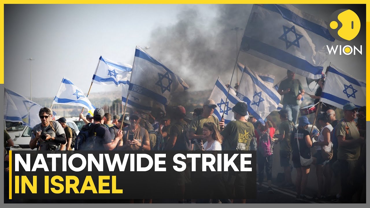 Thousands Protest in Israel Demanding Gaza Ceasefire and Hostage Release