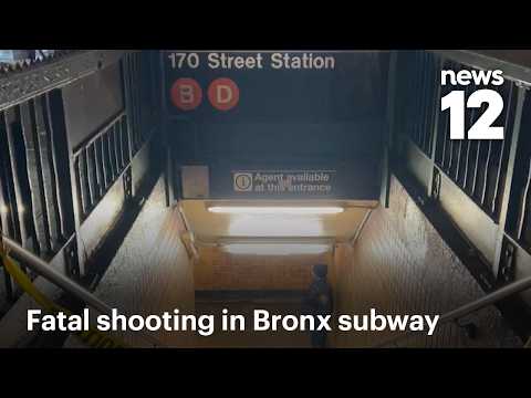 Tödliche Schießerei in U-Bahn-Station der Bronx; Täter flüchtig | News 12