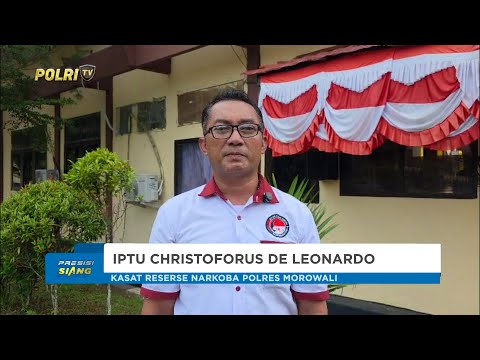 POLRES MOROWALI UTARA AMANKAN 3 PELAKU DENGAN BARANG BUKTI 23 PAKET SABU