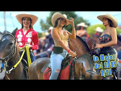 2/21 AMAZONAS Hermosas en Increíble CABALGATA de SAN PEDRO valle 2025  -  Cabalgatas 4K