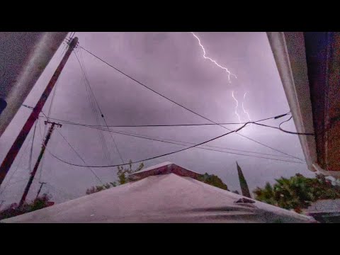 The Lightning Strike & Thunderstorm Show (From My Backyard) (October 4, 2021)
