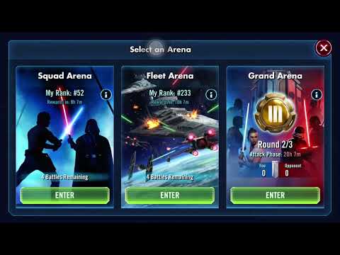 Razor Crest UNLOCK and TEST in ARENA / SWGOH