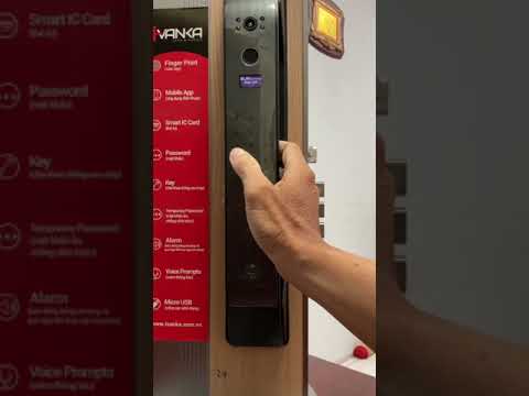 Hướng dẫn cài đặt khóa IVK-701MA