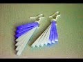 quilling paper earrings latest design quilling paper Earrings Making Tutorial