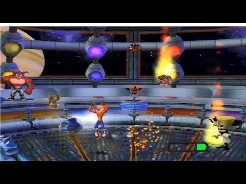 Crash Bandicoot The Wrath of Cortex Crunch Time BOSS 5 Crunch and Cortex