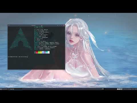 ArcoLinux : 2756 AA iso - Xfce4 and Leftwm