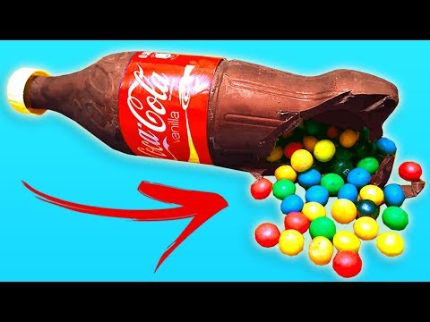 How To Make A CHOCOLATE COKE Bottle - Fun & Easy DIY