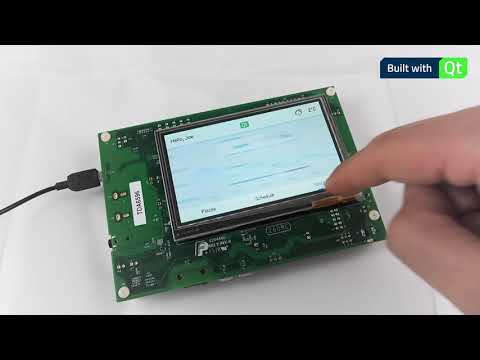 Qt for MCUs. Ultimate Performance. Tiny Footprint