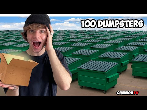 I Searched 100 Dumpsters, Here's What I Found Dumpster Diving