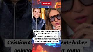 CRISTIAN CASTRO DESMIENTE A YOLANDA ANDRADE #shorts