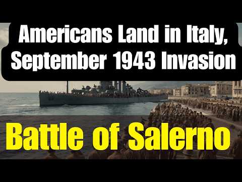 Battle of Salerno Americans Land in Italy, September 1943 Invasion