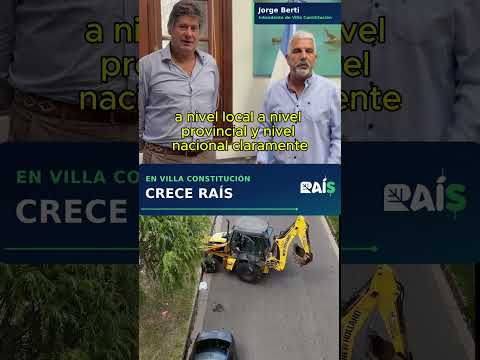 En Villa Constitución crece RAÍS 🌿 Roly Santacroce y Jorge Berti #Shorts