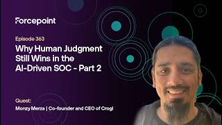 Why Human Judgment Still Wins in the AI-Driven SOC with Monzy Merza, Crogl