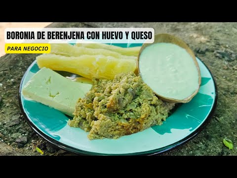 Eggplant Boronía with Egg and Cheese - Recipe for Business
