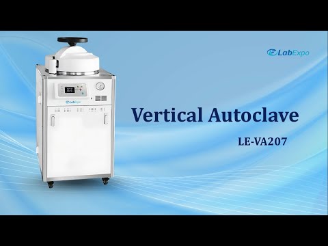 Lab Expo Vertical Autoclave LE-VA207 | 50L Efficient Sterilization with Time Reservation!