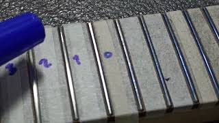 อัพเดทงาน Level fret Grote guitar หัวตัด ปรับผิวเฟรทให้เท่ากัน
