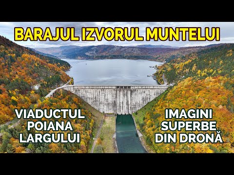 🚁 Barajul și Lacul Izvorul Muntelui | 🌉 Viaductul Poiana Largului | Locuri Unice din România! 😍