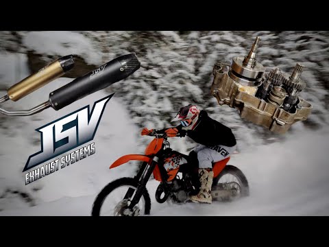 KTM SX 125 - Engine Rebuild & First Snow