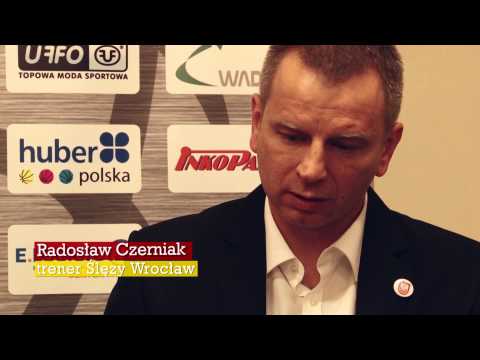 08.11.2014: Ślęza Wrocław - Glucose ROW Rybnik (konferencja prasowa)