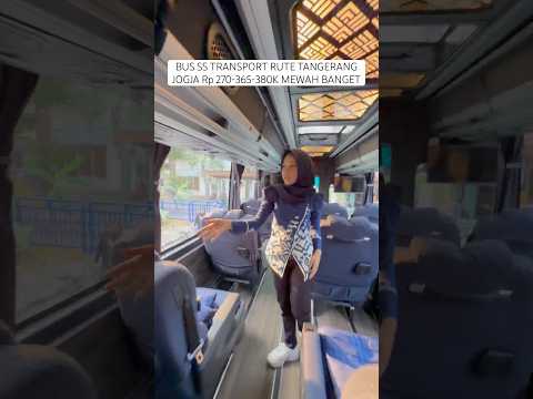 Bus Ss transport mengisi rute Tangerang menuju jogja