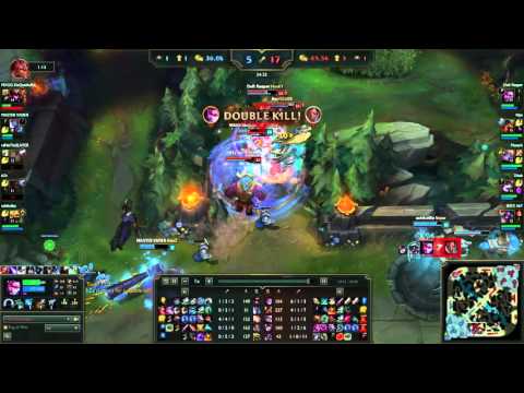 Pentakill by Deft Reaper as Vayne