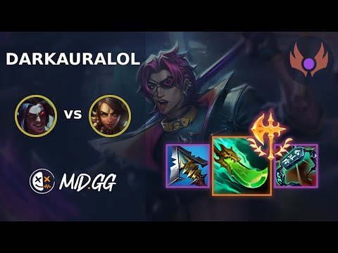MID.GG: [ DarkAuraLOL ] Kayn JUNGLE vs Nidalee | EUW MASTER | LOL Season 2025