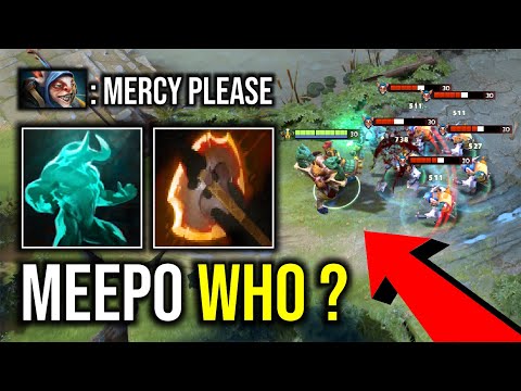 BEST HERO COUNTER MEEPO..!! Battle Fury Elder Titan EZ Counter Meepo 7.24 | Dota 2