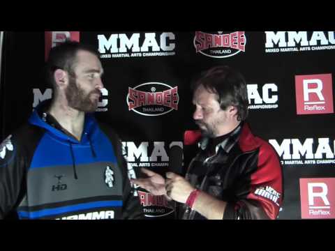 Post fight interview with Mick Stanton after MMAC 1